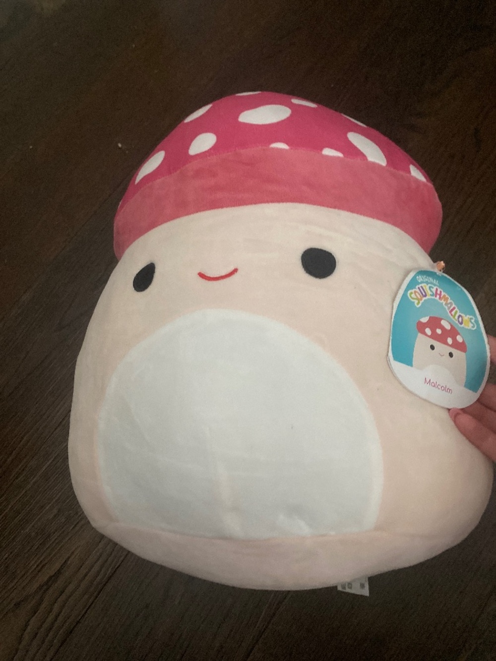 Malcom the mushroom 20in squishmallow brand new with tags